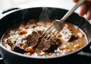 Pourquoi la viande de mon ragoût est dure (et comment la rattraper)