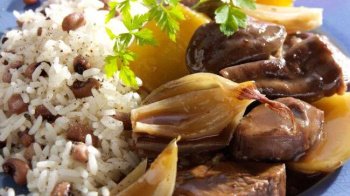 Ragoût de boeuf à lantillaise, aux haricots rouges