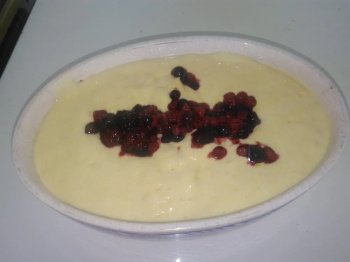 Tiramisu mangue fruits rouges
