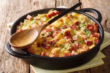 Diots de savoie et son gratin de crozet