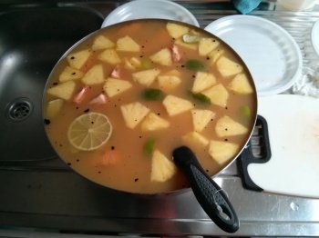 Punch planteur fruité à la vanille