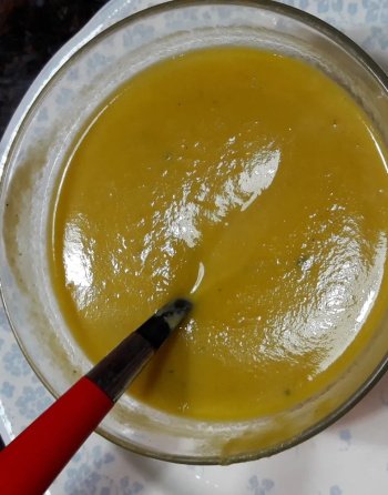 Soupe de légumes d'automne