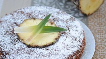 Gâteau moelleux à l’ananas