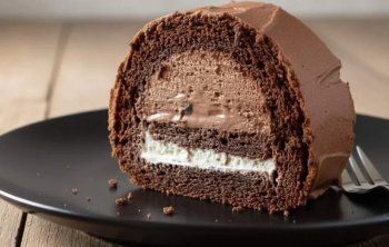 Bûche façon forêt noire