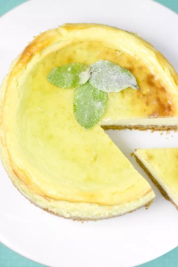 Mojito façon cheesecake