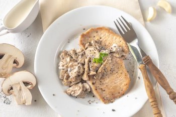 Filet mignon au roquefort et au Porto