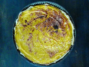 Tarte salée à la courge sucrine du Berry