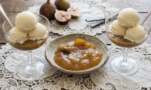 Compote de figues glacée au Grand Marnier