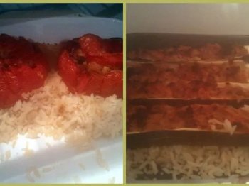 Tomates & courgettes farcies