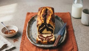 marbré au chocolat