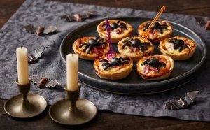 Mini-tartelettes salées spécial Halloween