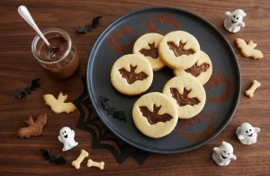 Sablés Chauve-Souris à la Vanille et Nutella