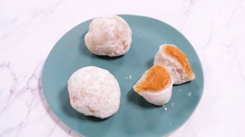 Mochi au spéculoos