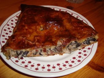 Feuilletés aux champignons