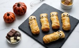 Petites momies au chocolat : le goûter d’Halloween
