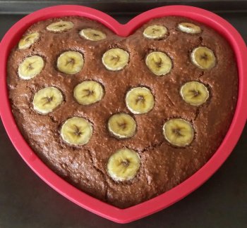 Gâteau chocolat  noix de coco