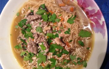 Pho (soupe vietnamienne au boeuf)
