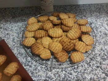Cookies croquants au noix