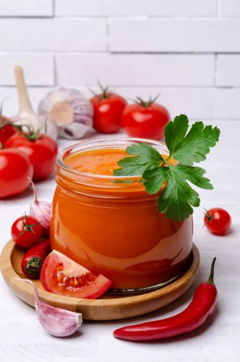 Gaspacho express au Monsieur Cuisine