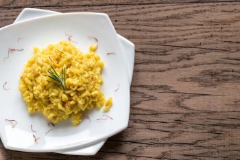Risotto à l'orange