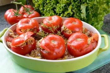 Tomates farcies à la feta