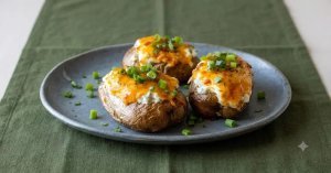 Pommes de terre farcies croustillantes Air Fryer