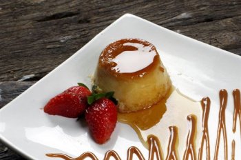 Crème renversée vite faite au Cooking Chef