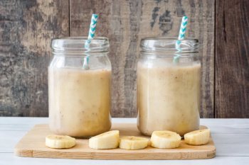 Smoothie banane & cacahuètes