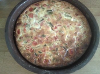 Clafoutis salé et léger !