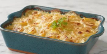 Gratin dauphinois à la béchamel
