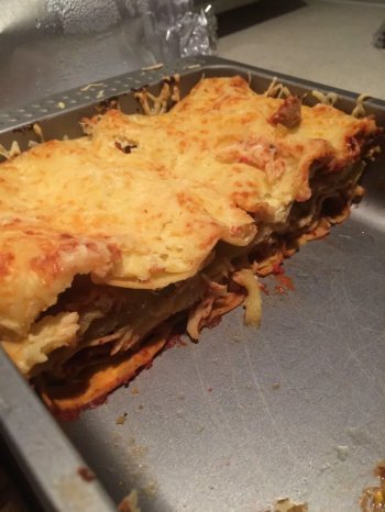Lasagnes végétariennes au chèvre