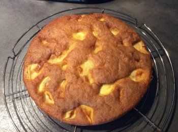 Fondant aux pommes golden