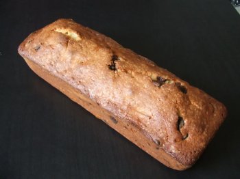 Quatre-quarts aux pépites de chocolat et à l'orange