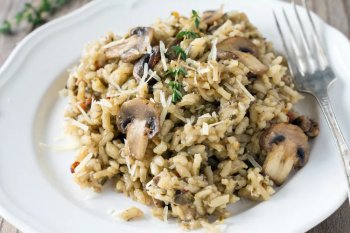 Risotto aux champignons facile
