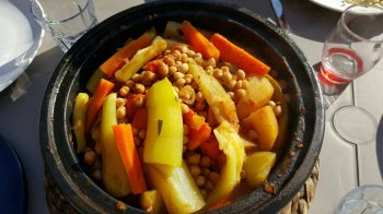 Tajine de poulet à la française