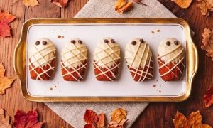 Madeleines fantômes d’Halloween, faciles et amusantes