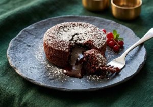 Dessert au chocolat praliné : cœurs fondants ultra moelleux