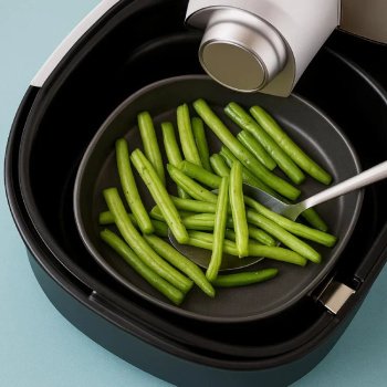 Haricots verts surgelés au Airfryer