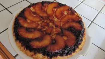 Gâteau sablé à l'ananas