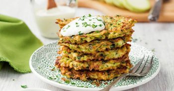 Pancake à la courgette