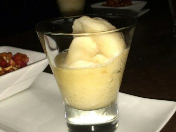 Sorbet au romarin