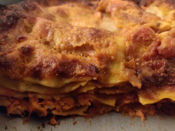 Lasagnes des îles (thon-curry-coco)