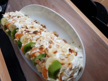 Buche fruitée légère