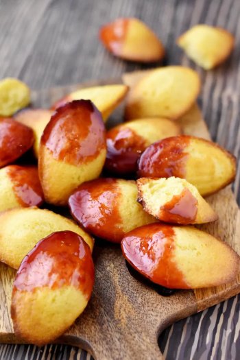 Madeleines au sirop