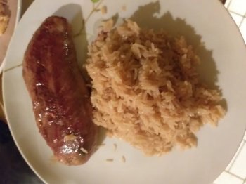 Magret de canard au miel