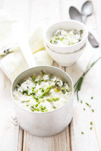Risotto aux asperges fraîches au Cookeo