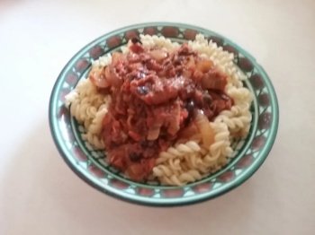 Pâtes à la provençale au thon