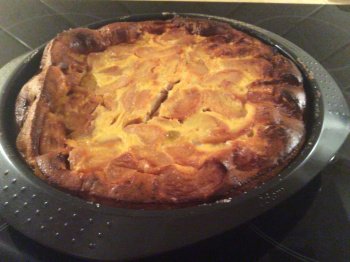 Flognarde aux pommes et aux poires