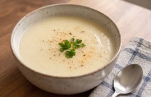 Velouté de Chou-Fleur et Pomme de Terre au Monsieur Cuisine