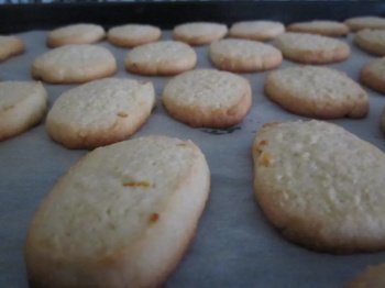 Petits sablés à la bergamote (fraîche)